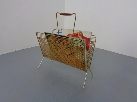 French Metal Magazine Rack, 1960s-RDW-2027964