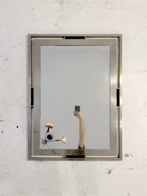 French Mirror by Guy Lefevre for Maison Jansen, 1970s-NLF-561431