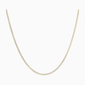 French Modern 18 Karat Yellow Gold Mesh Chain-OLU-1358690