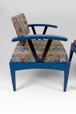 French Modern Armchairs from Baumann, 1980s, Set of 2-XNH-1804604