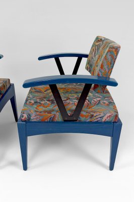 French Modern Armchairs from Baumann, 1980s, Set of 2-XNH-1804604