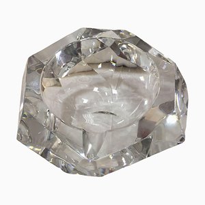 French Modern Faceted Ashtray in Baccarat Crystal, 20th Century-HQI-1335161