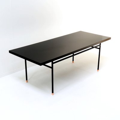 French Modern Table in Black by Paul Geoffroy-SV-1339330