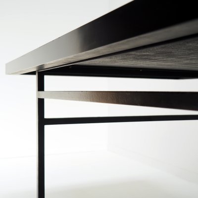 French Modern Table in Black by Paul Geoffroy-SV-1339330