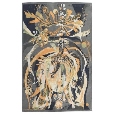 French Modern Tapestry Attributed to Hervé Lelong-YMM-1061811