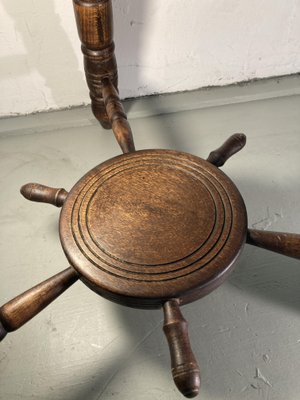 French Modernist Bobbin Coffee Table in the style of Charles Dudouyt-BHG-1317906