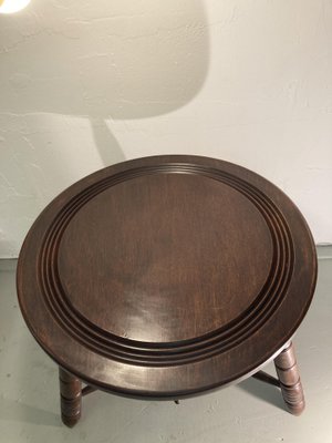 French Modernist Bobbin Coffee Table in the style of Charles Dudouyt-BHG-1317906