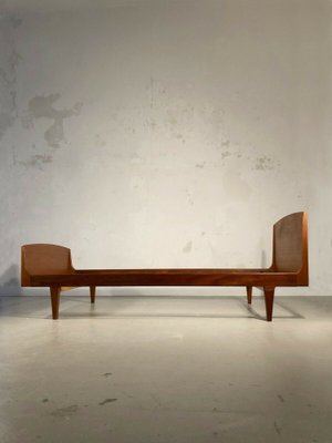 French Modernist Single Bed by Roger Landault, 1950s-NLF-1334763