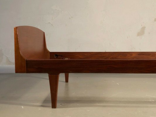 French Modernist Single Bed by Roger Landault, 1950s-NLF-1334763