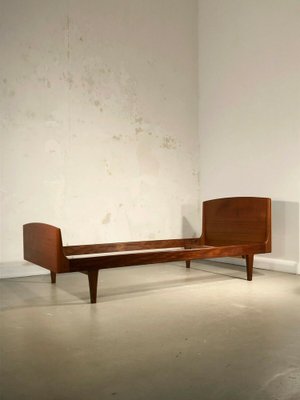 French Modernist Single Bed by Roger Landault, 1950s-NLF-1334763