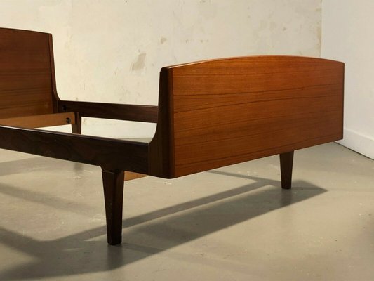 French Modernist Single Bed by Roger Landault, 1950s-NLF-1334763