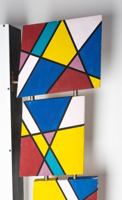 French Mondrian Painting Floor Lamp, 1960s-RIU-1421001