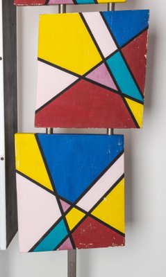 French Mondrian Painting Floor Lamp, 1960s-RIU-1421001