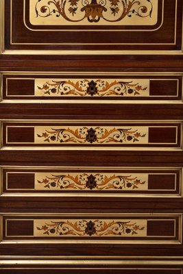 French Napoleon III Mahogany Secretaire-KKK-1182113