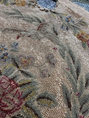 French Needlepoint Chair Cover Tapestry from Bobyrug, 1890s-YMM-1818936