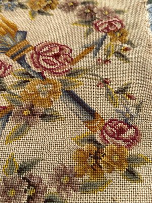 French Needlepoint Chair Cover Tapestry from Bobyrug, 1890s-YMM-1818940