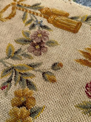 French Needlepoint Chair Cover Tapestry from Bobyrug, 1890s-YMM-1818940