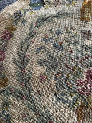 French Needlepoint Chair Cover Tapestry from Bobyrug, 1890s-YMM-1818934