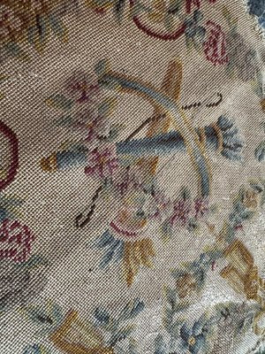 French Needlepoint Chair Cover Tapestry from Bobyrug, 1890s-YMM-1818935