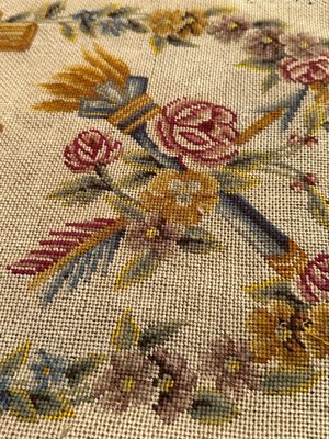 French Needlepoint Chair Cover Tapestry from Bobyrug, 1890s-YMM-1818940