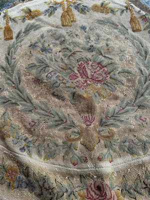 French Needlepoint Chair Cover Tapestry from Bobyrug, 1890s-YMM-1818937