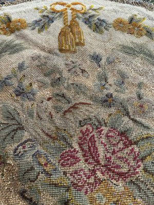 French Needlepoint Chair Cover Tapestry from Bobyrug, 1890s-YMM-1818937