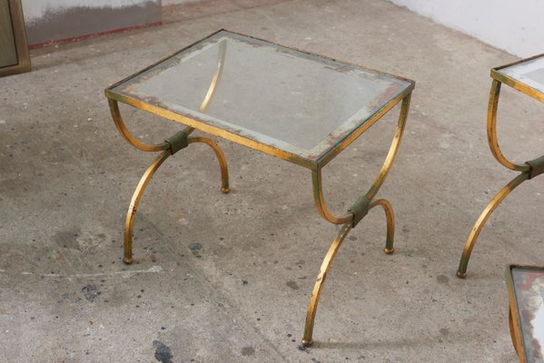 French Neo-Classical Nesting Tables, 1950s, Set of 3-KL-620218