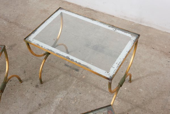 French Neo-Classical Nesting Tables, 1950s, Set of 3-KL-620218