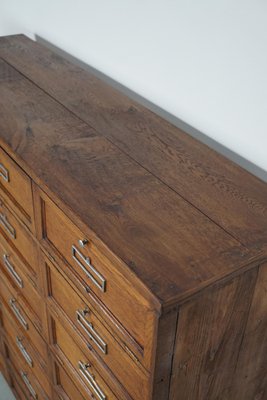 French Oak Bank Cabinet with Drop Down Doors, 1920s-XO-1757291