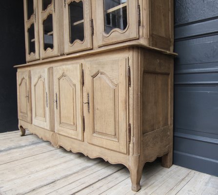 French Oak Buffet À Deux Corps Cabinet, 1800s-TAT-1729582