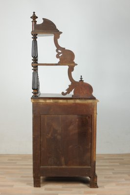 French Oak Corner Cabinet, Late 19th Century-GAP-1735165