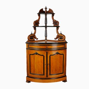 French Oak Corner Cabinet, Late 19th Century-GAP-1735165