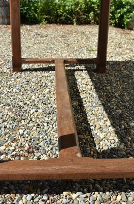 French Oak Extending Farmhouse Table, 1890s-CTD-2021133