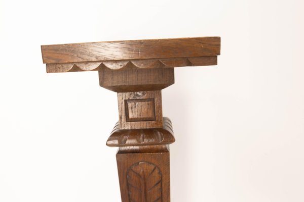 French Oak Plant Holder in the Louis Xiii Style, 1955-RIU-1718893