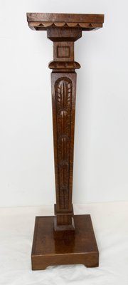 French Oak Plant Holder in the Louis Xiii Style, 1955-RIU-1718893