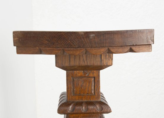 French Oak Plant Holder in the Louis Xiii Style, 1955-RIU-1718893