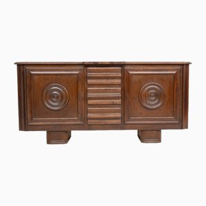 French Oak Sideboard in the style of Dudouyt, 1940s-EAJ-2032067