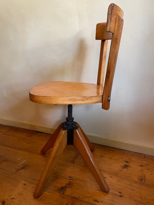 French Office Swivel Chair, 1950s-OFB-2021418