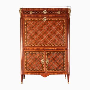 French Ormolu-Mounted Marquetry Secretaire Cabinet, 1775-MBH-1145646