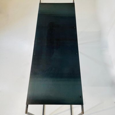 French Patinated Steel Cloud Console by Franck Robichez for Dritsh, 1990s-JG-1239393