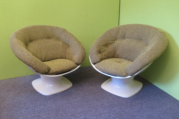 French Plastic Armchairs, 1970s, Set of 2-UH-869174