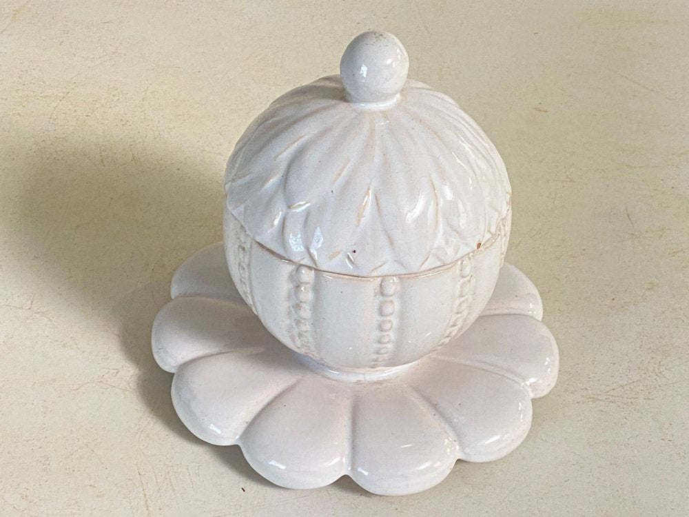 French Porcelain Sugar Pot by Sue & Mare, 20th Century-UR-1773719