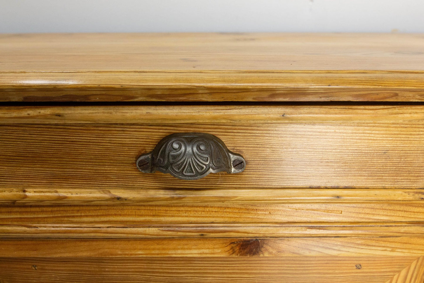 French Provincial Sideboard in Pine, Mid-19th Century