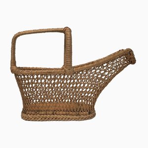 French Rattan Bottle Holder, 1970s-BA-699489