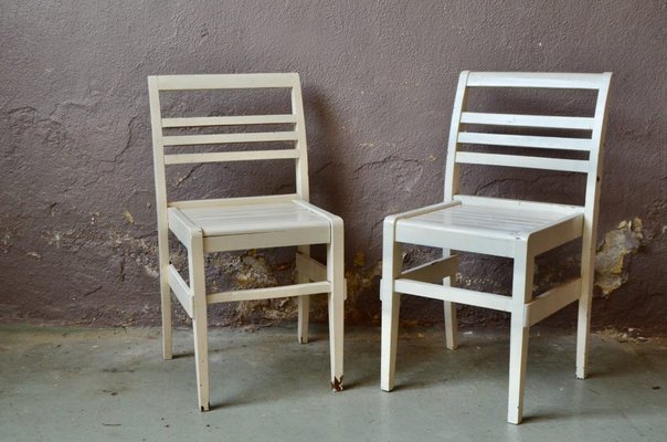 French Reconstruction Chairs by René Gabriel, Set of 2-AIU-1058054