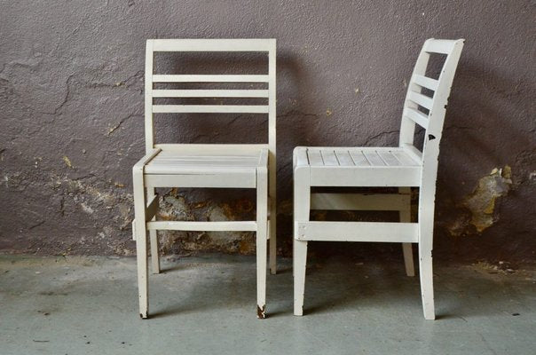 French Reconstruction Chairs by René Gabriel, Set of 2-AIU-1058054