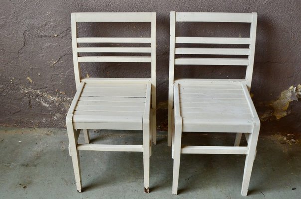 French Reconstruction Chairs by René Gabriel, Set of 2-AIU-1058054