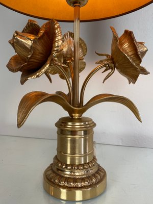 French Regency Gilt Brass Table Lamp by Maison Jansen-WZZ-1130439