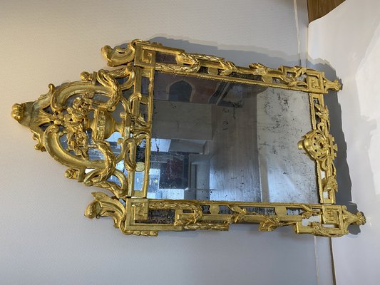 French Regency Golden Mirror-TYI-1735184