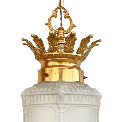 French Regency Lantern Pendant, 1960s-GYX-1396593